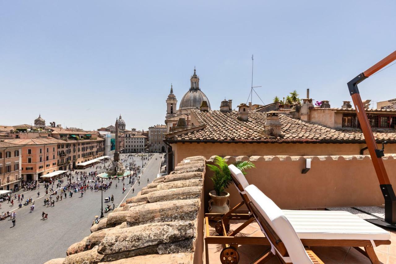 Presidential Penthouse Navona Leilighet Roma Eksteriør bilde