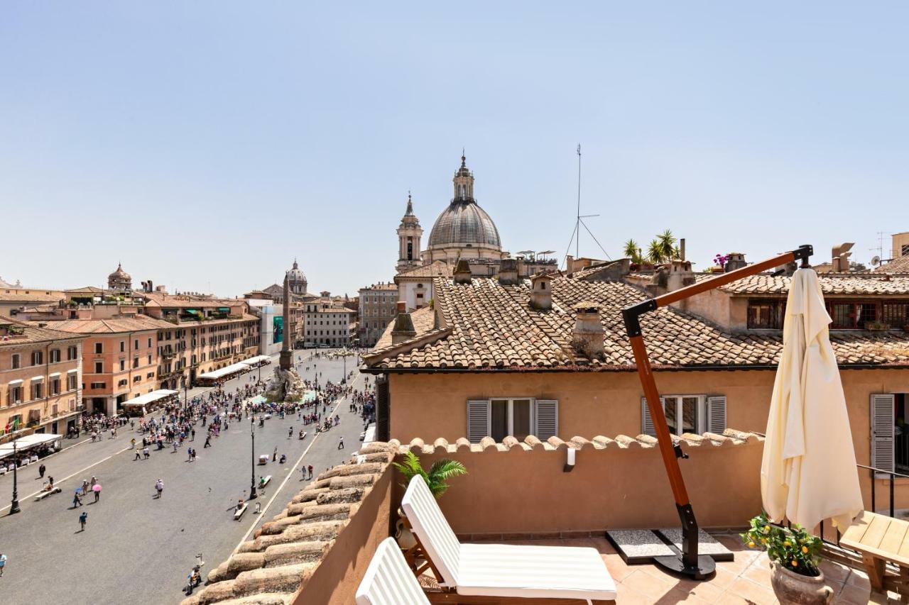 Presidential Penthouse Navona Leilighet Roma Eksteriør bilde