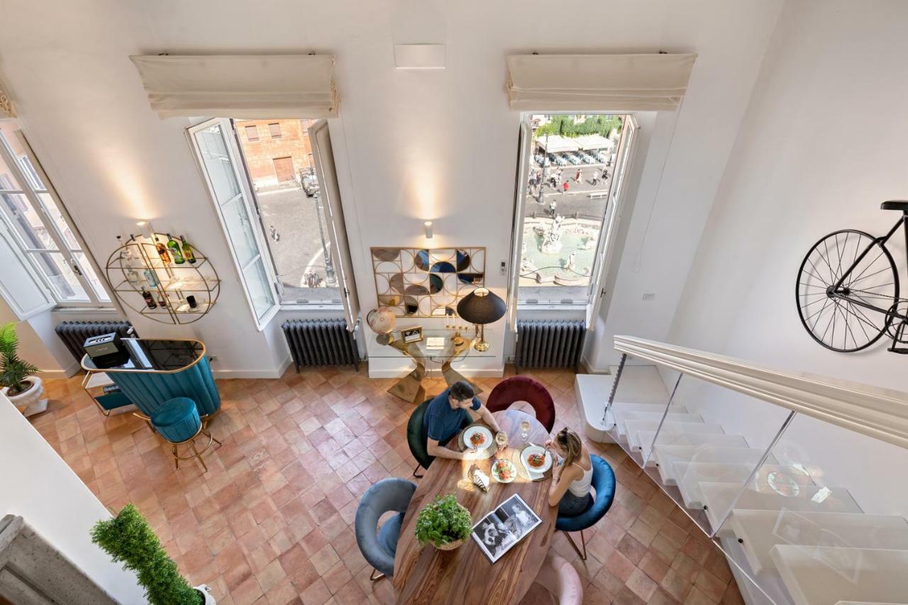 Presidential Penthouse Navona Leilighet Roma Eksteriør bilde